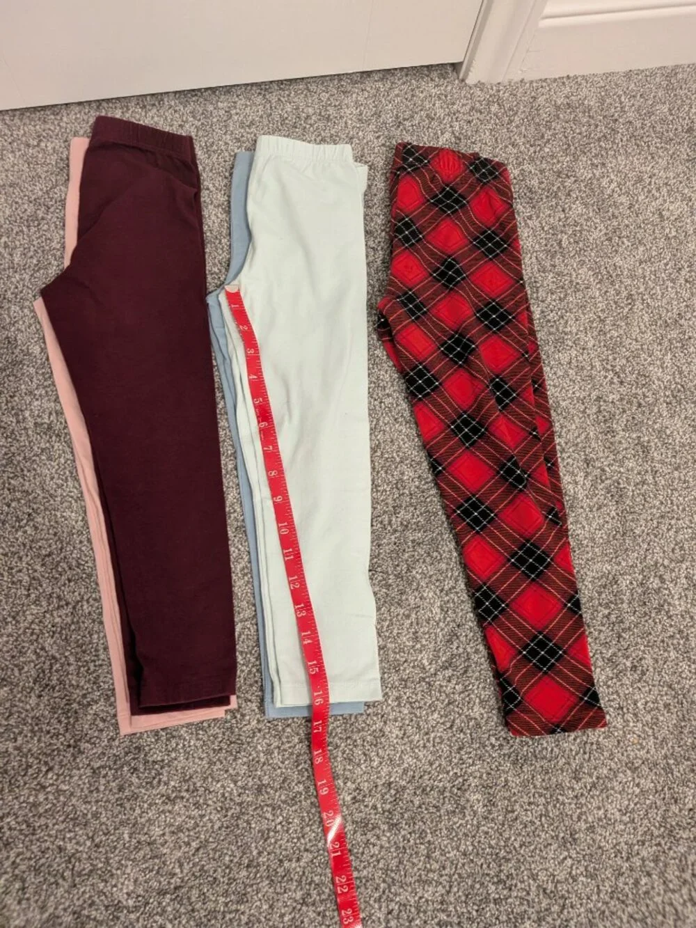 Huge 5T Girls Pajamas & Leggings 16-Piece Lot - Carters / PLACE /Sweet Butterfly